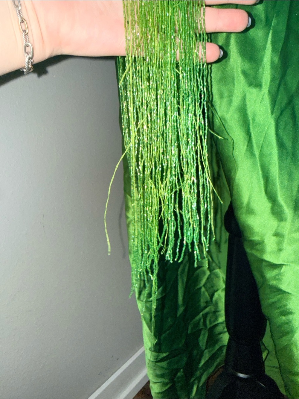 Preowned Cult Gaia Keya Pistachio XS 0 Gown - Picture 7 of 16